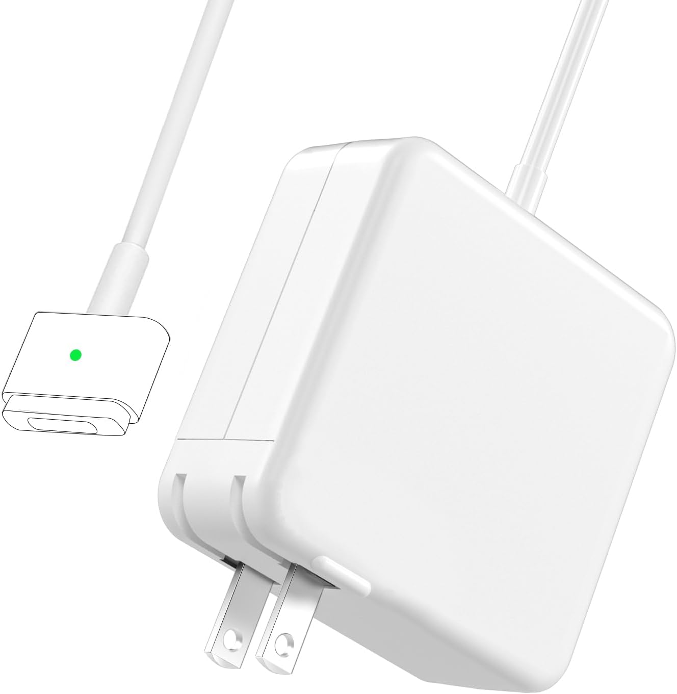 Mac Book Air Charger 45W Magnetic T-Tip Power Adapter for 2012-2017 11 and 13 Inch Models