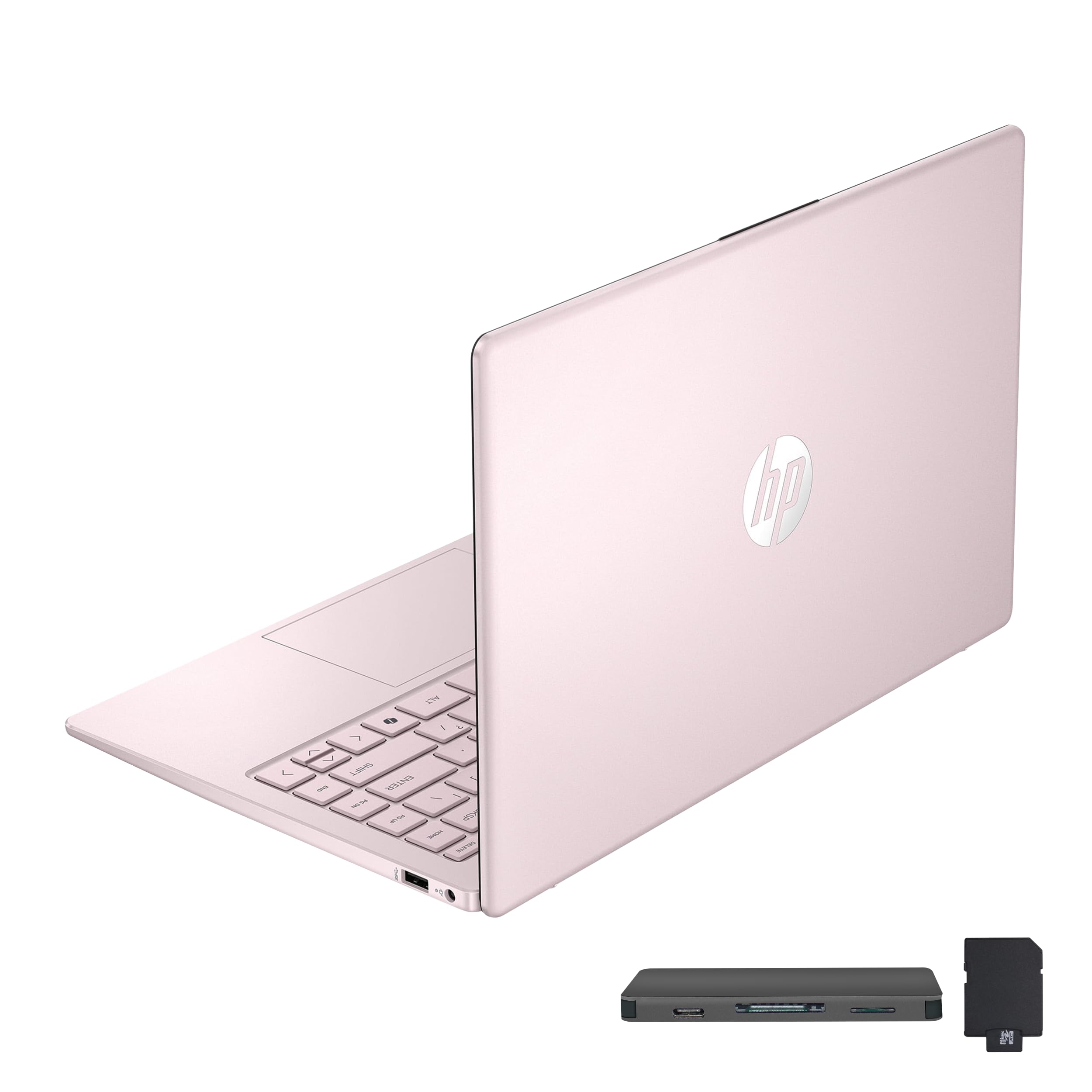 HP Stream 14" Laptop with AI Copilot, Flagship for Students & Business, 13th Gen Intel 4-Core, 4GB RAM, 256GB Storage (128GB UFS + 128GB Docking Station), Office 365 1-Year, Win 11 S, Sky Blue