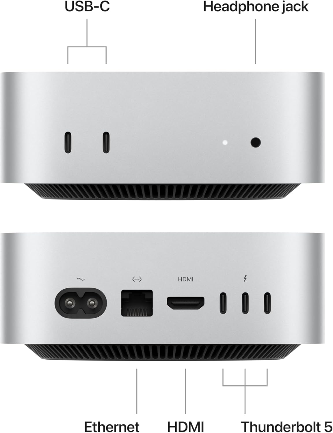 Apple 2024 Mac mini Desktop Computer with M4 Pro chip with 12‑core CPU and 16‑core GPU: Built for Apple Intelligence, 24GB Unified Memory, 512GB SSD Storage with AppleCare+ (3 Years)