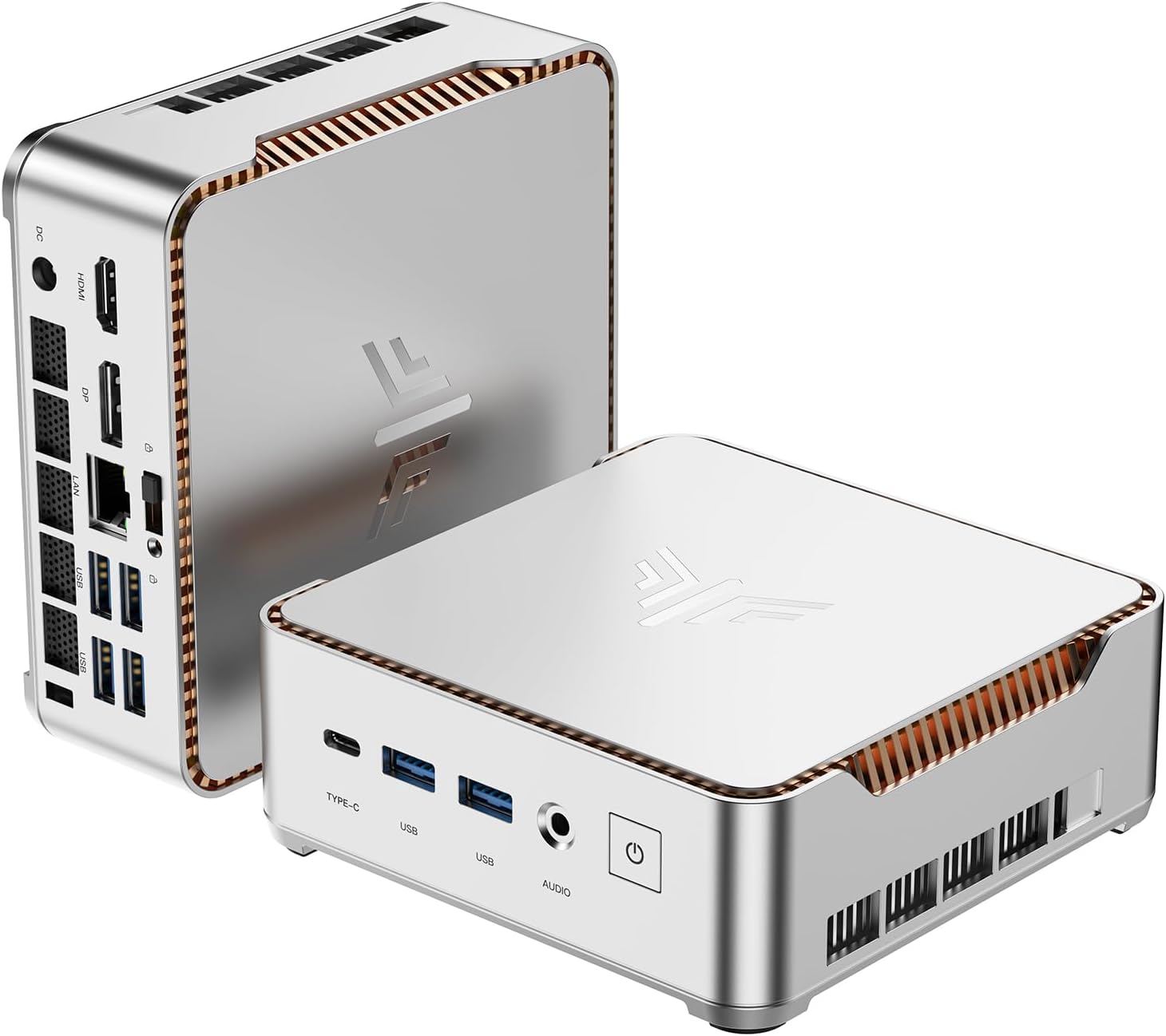KAMRUI Pinova P2 Mini Gaming PC, Core i5-12600H(Beats 1185G7/12450H), 16GB DDR4 512GB SSD Mini PC, 12C/16T,4.5GHz, Triple 4K Display(DP+HDMI+USB-C)/WiFi6/BT5.2 Mini Computers for Home/Office/Business