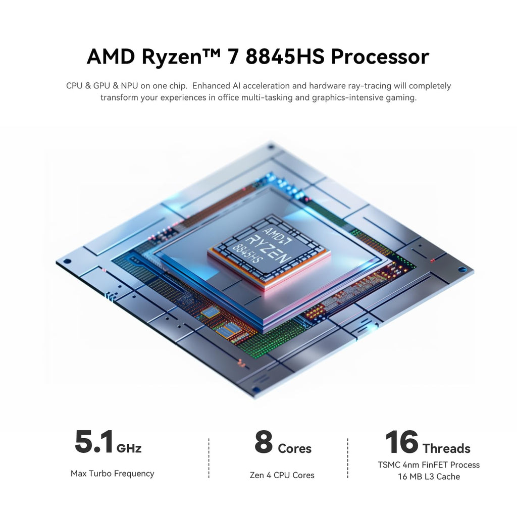 Beelink SER3 Mini PC, AMD Ryzen 3 3200U(14nm, 2C/4T) up to 3.5GHz, Mini Gaming Computer 16GB DDR4 RAM 500GB PCIE3.0 X4 SSD, Micro PC 4K@60Hz Dual Display, Mini Computer WiFi6/BT5.2/HTPC/W-11 Pro