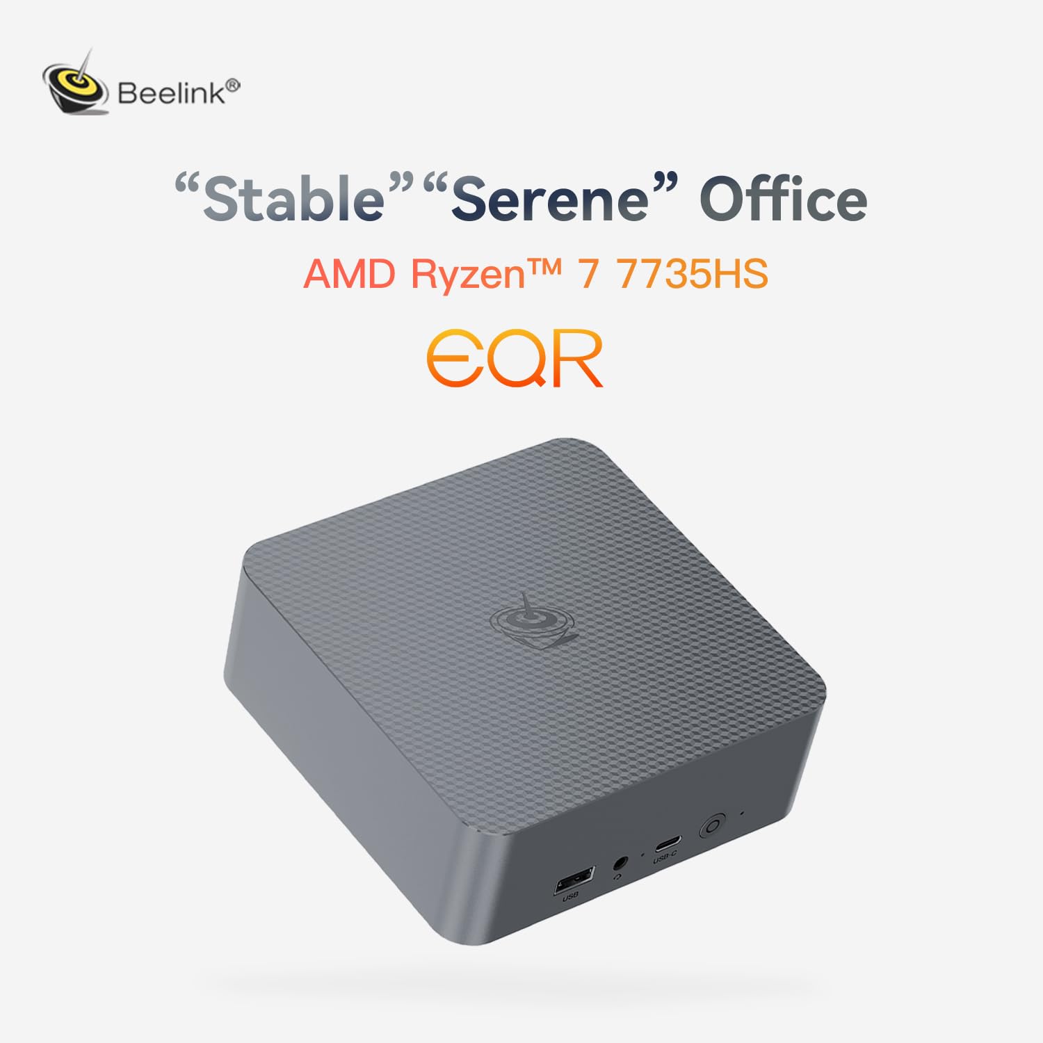 Beelink SER3 Mini PC, AMD Ryzen 3 3200U(14nm, 2C/4T) up to 3.5GHz, Mini Gaming Computer 16GB DDR4 RAM 500GB PCIE3.0 X4 SSD, Micro PC 4K@60Hz Dual Display, Mini Computer WiFi6/BT5.2/HTPC/W-11 Pro