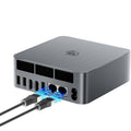 Beelink SER3 Mini PC, AMD Ryzen 3 3200U(14nm, 2C/4T) up to 3.5GHz, Mini Gaming Computer 16GB DDR4 RAM 500GB PCIE3.0 X4 SSD, Micro PC 4K@60Hz Dual Display, Mini Computer WiFi6/BT5.2/HTPC/W-11 Pro