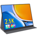 Anyuse Portable Monitor 15.6 Inch 1080P USB-C HDMI Ultra-Slim Travel Monitor with Kickstand, for Laptop, PC, Mac Phone, PS, Xbox, Swich IPS Ultra-Thin Zero Frame Gaming