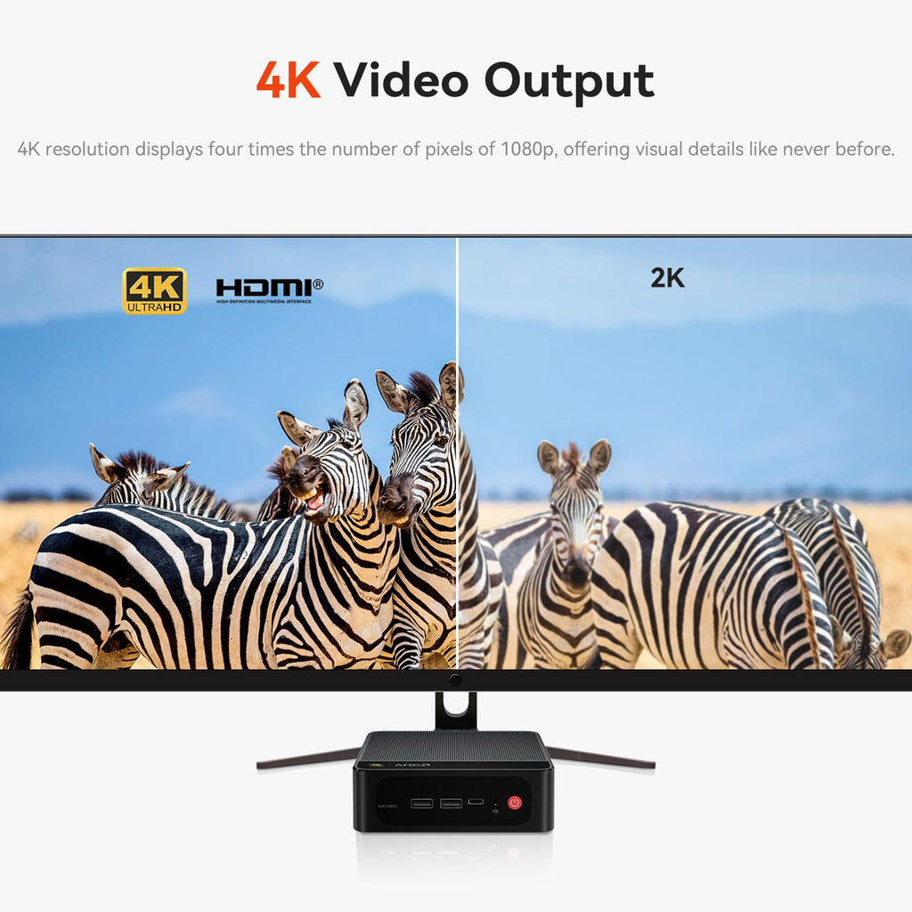Beelink SER3 Mini PC, AMD Ryzen 3 3200U(14nm, 2C/4T) up to 3.5GHz, Mini Gaming Computer 16GB DDR4 RAM 500GB PCIE3.0 X4 SSD, Micro PC 4K@60Hz Dual Display, Mini Computer WiFi6/BT5.2/HTPC/W-11 Pro