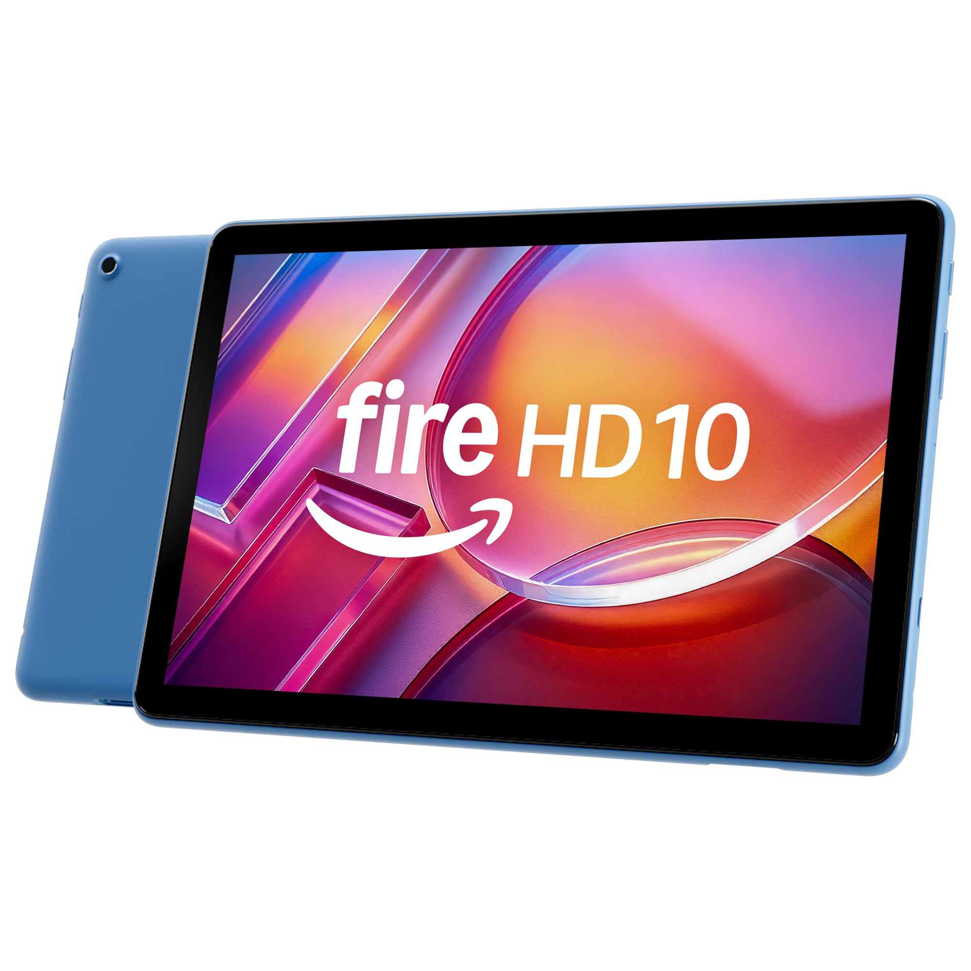 Amazon Fire HD 10 tablet (newest model) built for relaxation, 10.1" vibrant Full HD screen, octa-core processor, 3 GB RAM, 64 GB, Lilac