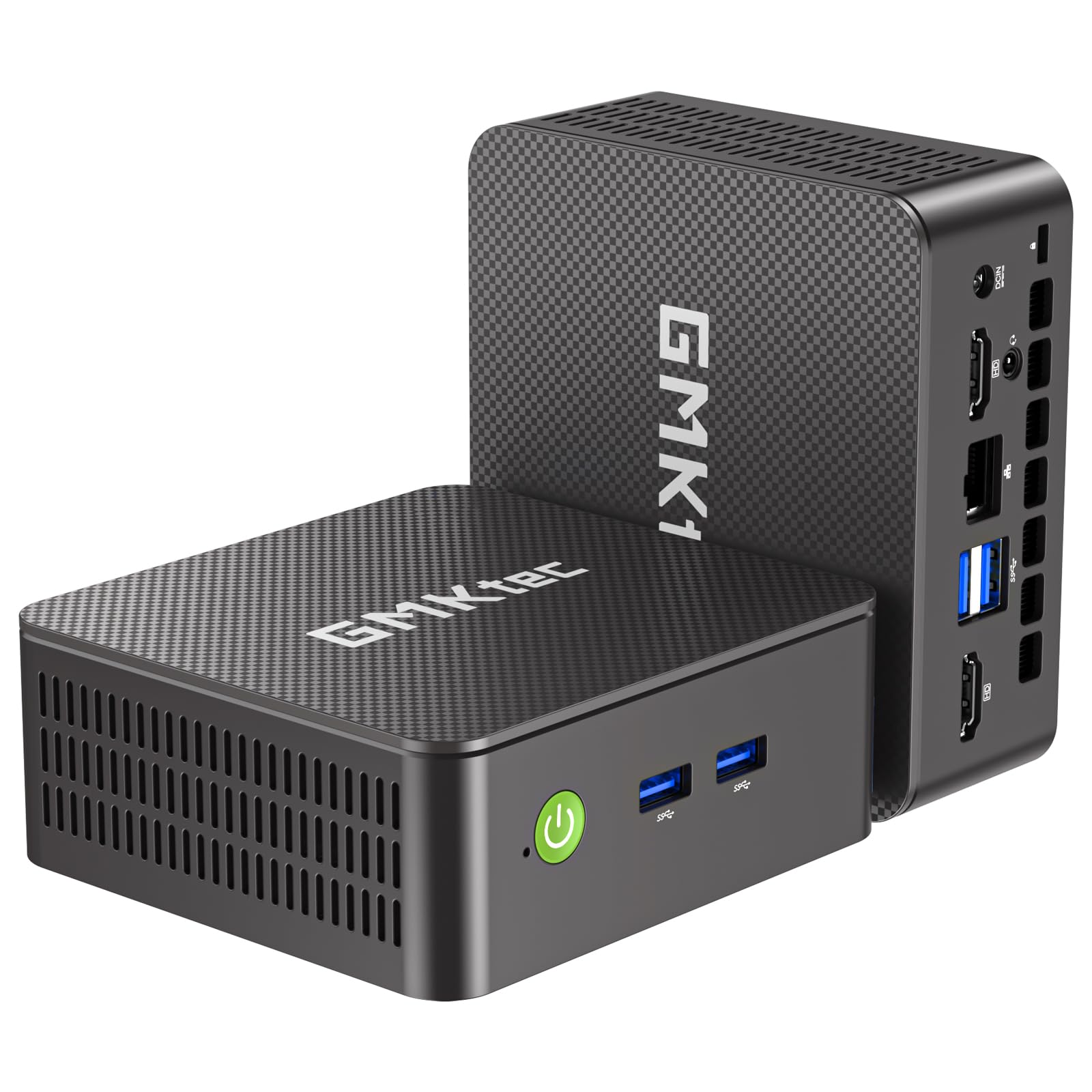 GMKtec Mini PC, G3 PRO Intel Core i3-10110U (Beats 4300U/N150), 16GB DDR4 RAM (Dual Channel) 256GB PCIe M.2 SSD, Desktop Computer 4K Dual HDMI/USB3.2/WiFi 6/BT5.2/2.5GbE for Office