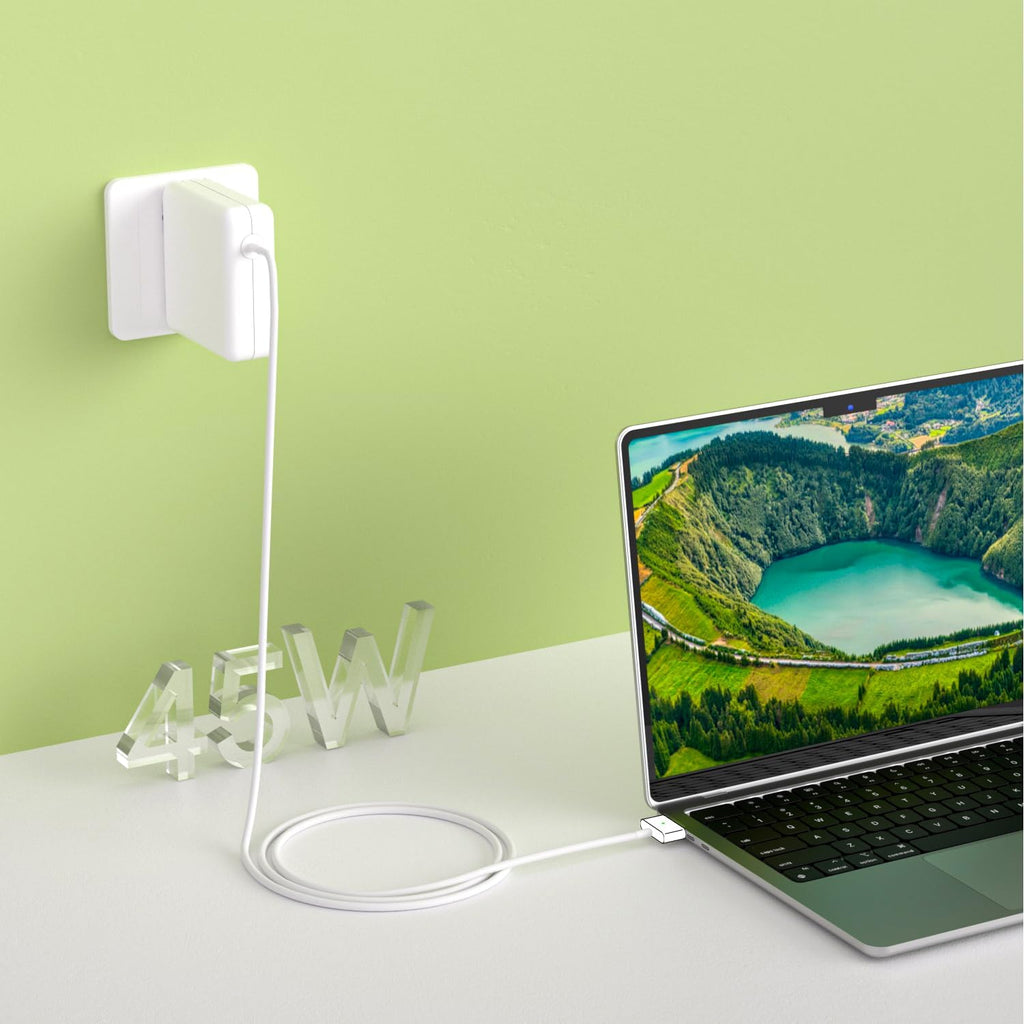 Mac Book Air Charger 45W Magnetic T-Tip Power Adapter for 2012-2017 11 and 13 Inch Models