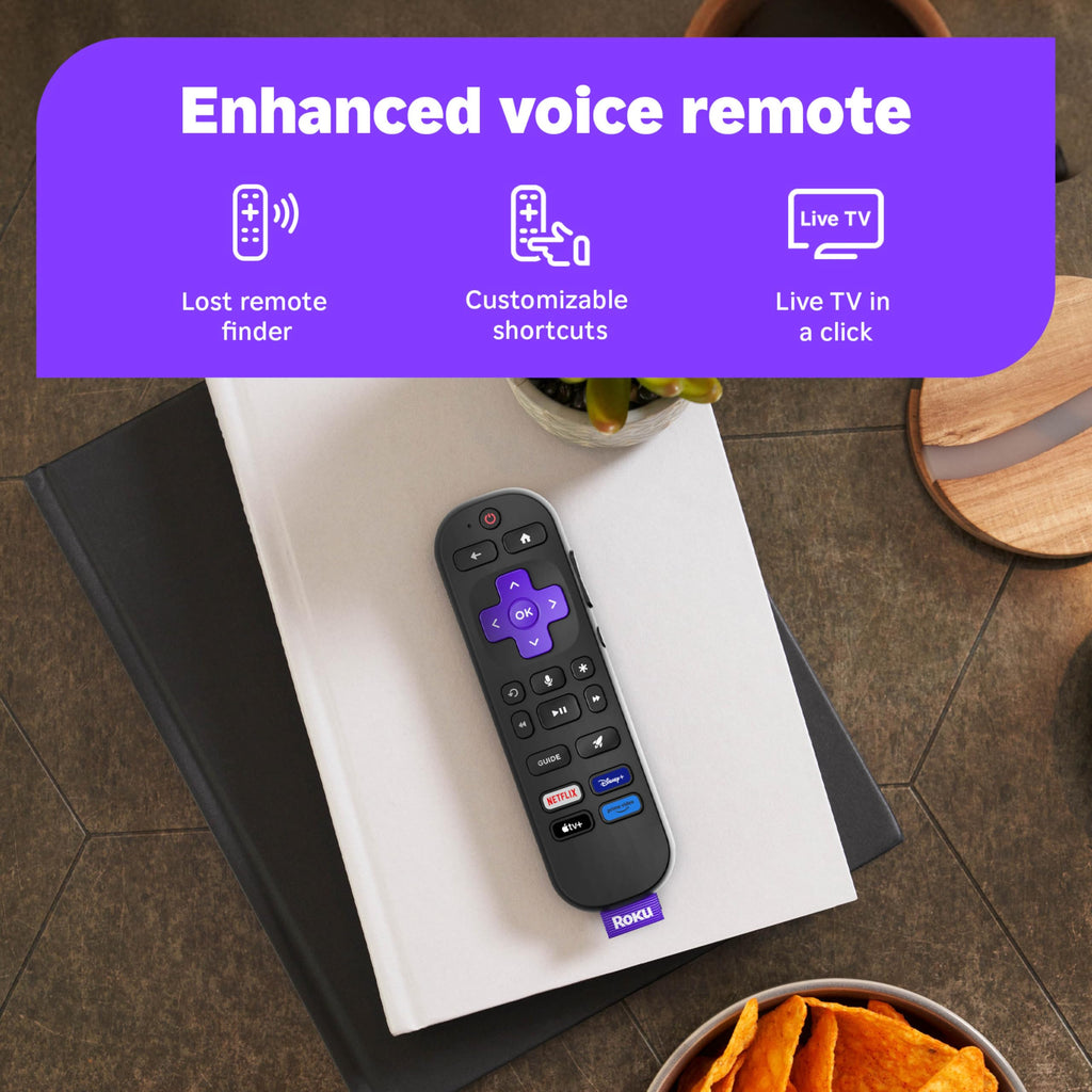 Roku Smart TV – 43-Inch Select Series, 4K HDR TV – Roku TV with Roku Remote – Flat Screen LED Television with Wi-Fi for Streaming Live Local News, Sports, Family Entertainment