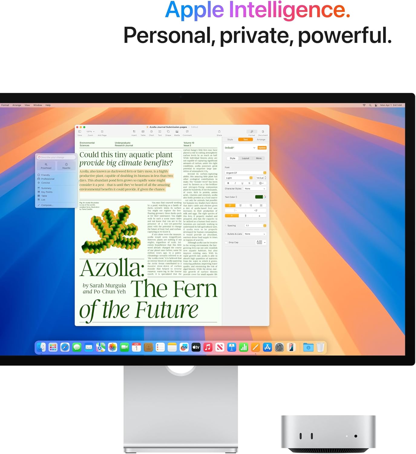 Apple 2024 Mac mini Desktop Computer with M4 Pro chip with 12‑core CPU and 16‑core GPU: Built for Apple Intelligence, 24GB Unified Memory, 512GB SSD Storage with AppleCare+ (3 Years)