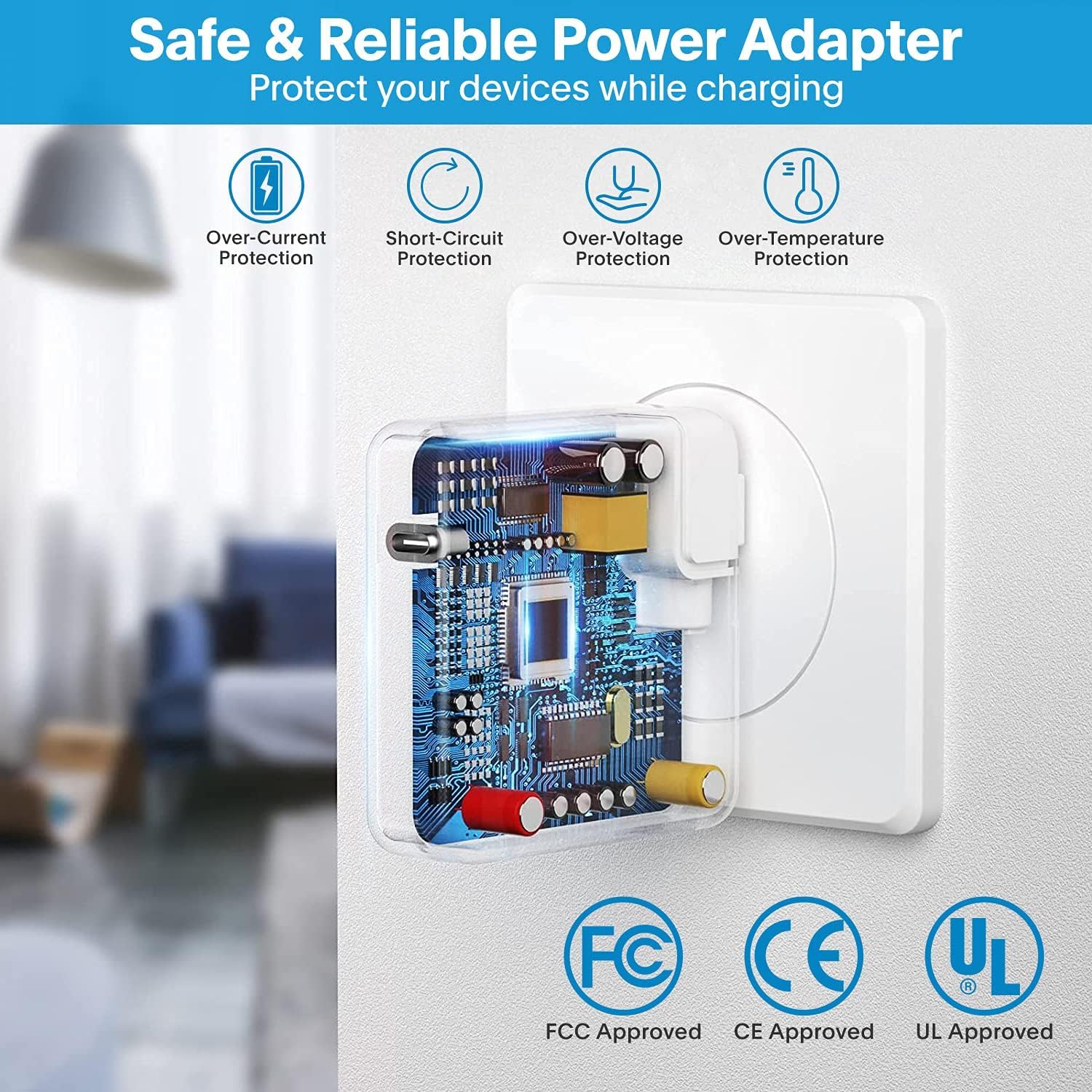 Mac Book Pro Charger-118W USB C Fast Charger Power Adapter Compatible with MacBook Pro/MacBook Air 16 15 14 13 Inch, M1 M2 M3 M4 M5, New iPad Pro and All USB C Device, 6.6ft Charge Cable